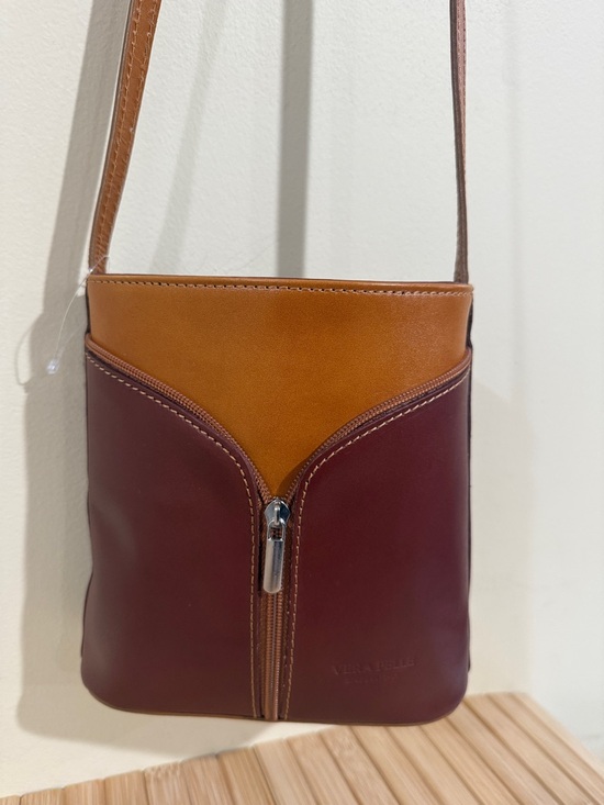 Vera Pelle Handbags - Vera Pelle Crossbody Bag made in Italy Women’s Boho bag small crossbody